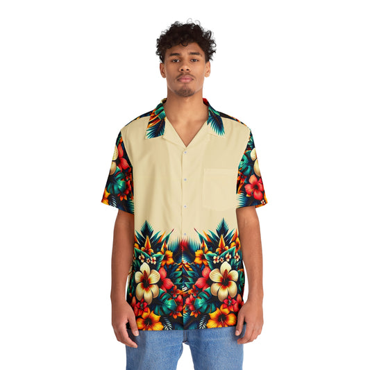 Juicy Clams Men's Hawaiian Shirt (1011)