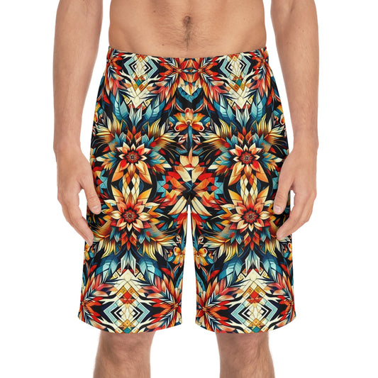 Juicy Clams Men's Board Shorts (H079)