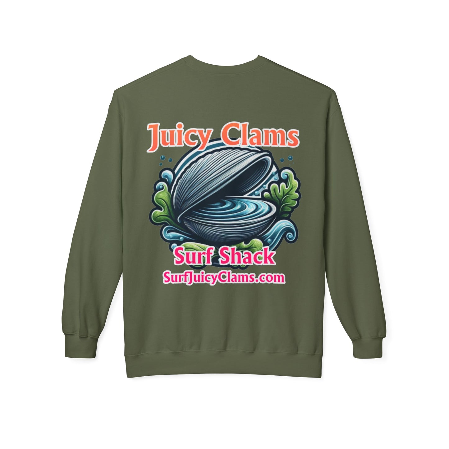 Juicy Clams Unisex Midweight Sweatshirt (A026)