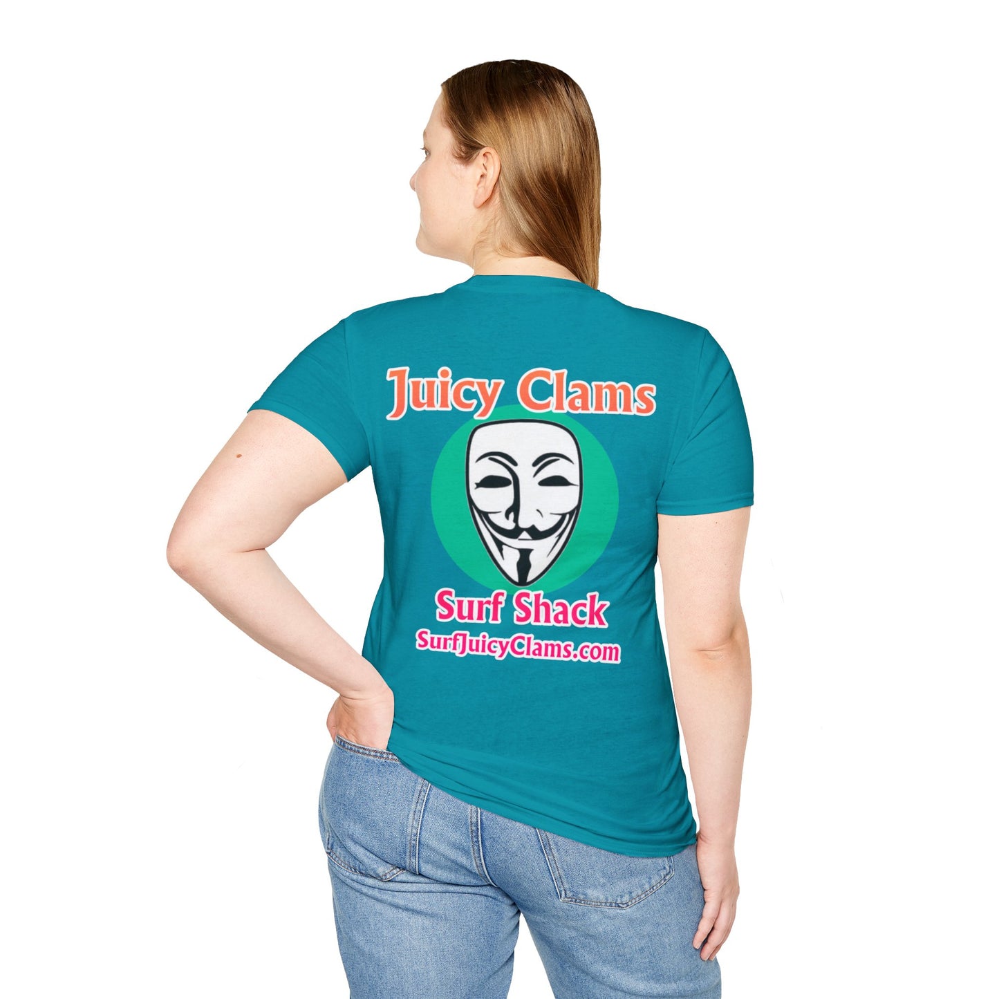 Juicy Clams Unisex Logo T-Shirt (L030)