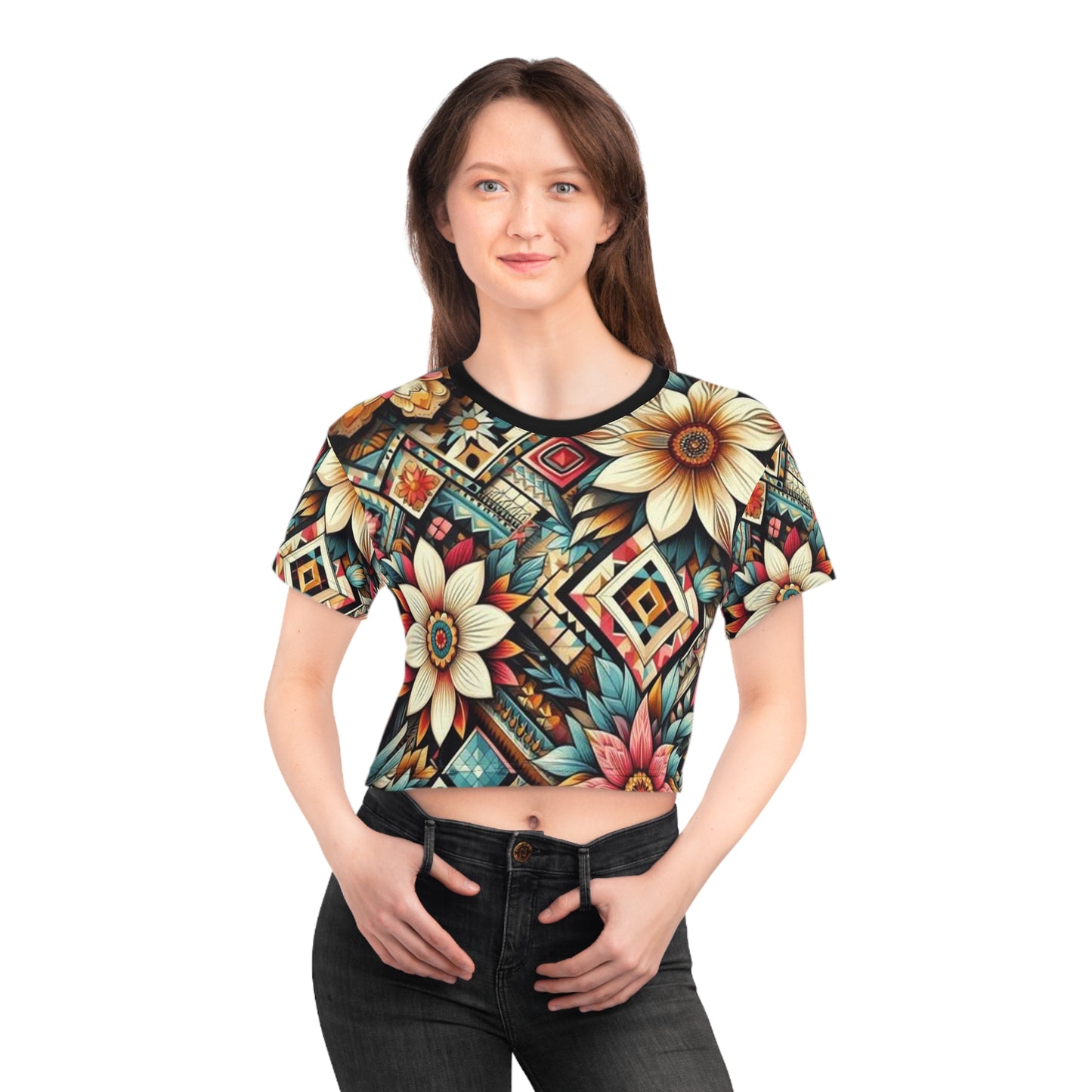 Juicy Clams Crop Top Tee (H159)