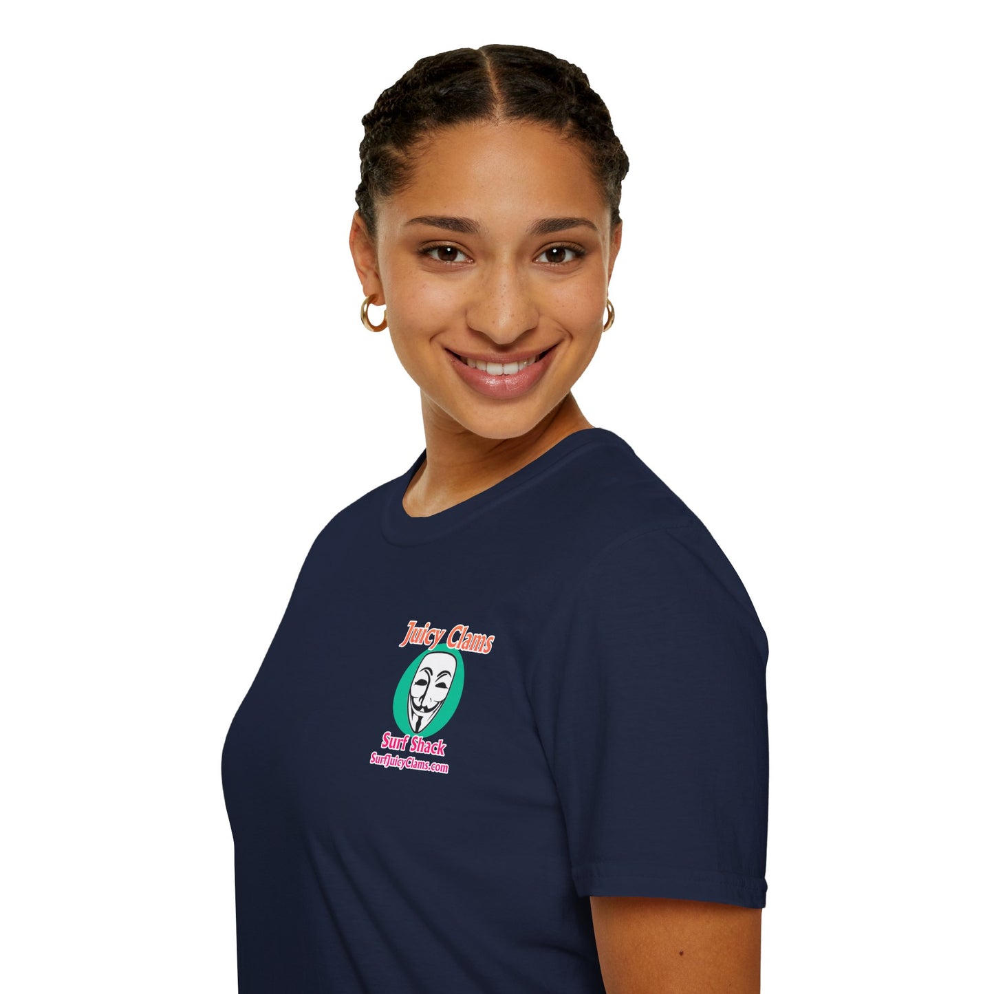 Juicy Clams Unisex Logo T-Shirt (L030)