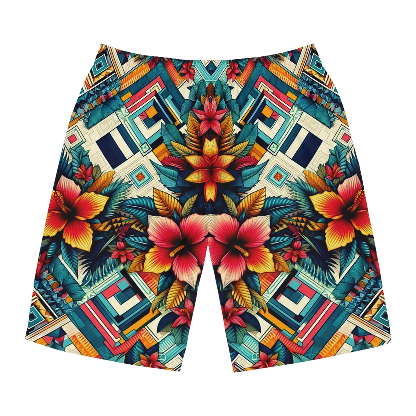 Juicy Clams Men's Board Shorts (H068)