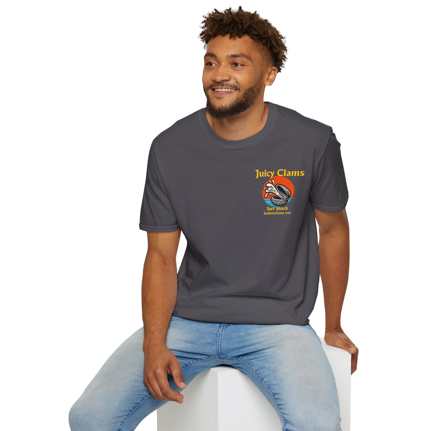 Juicy Clams Unisex Logo T-Shirt (L005)