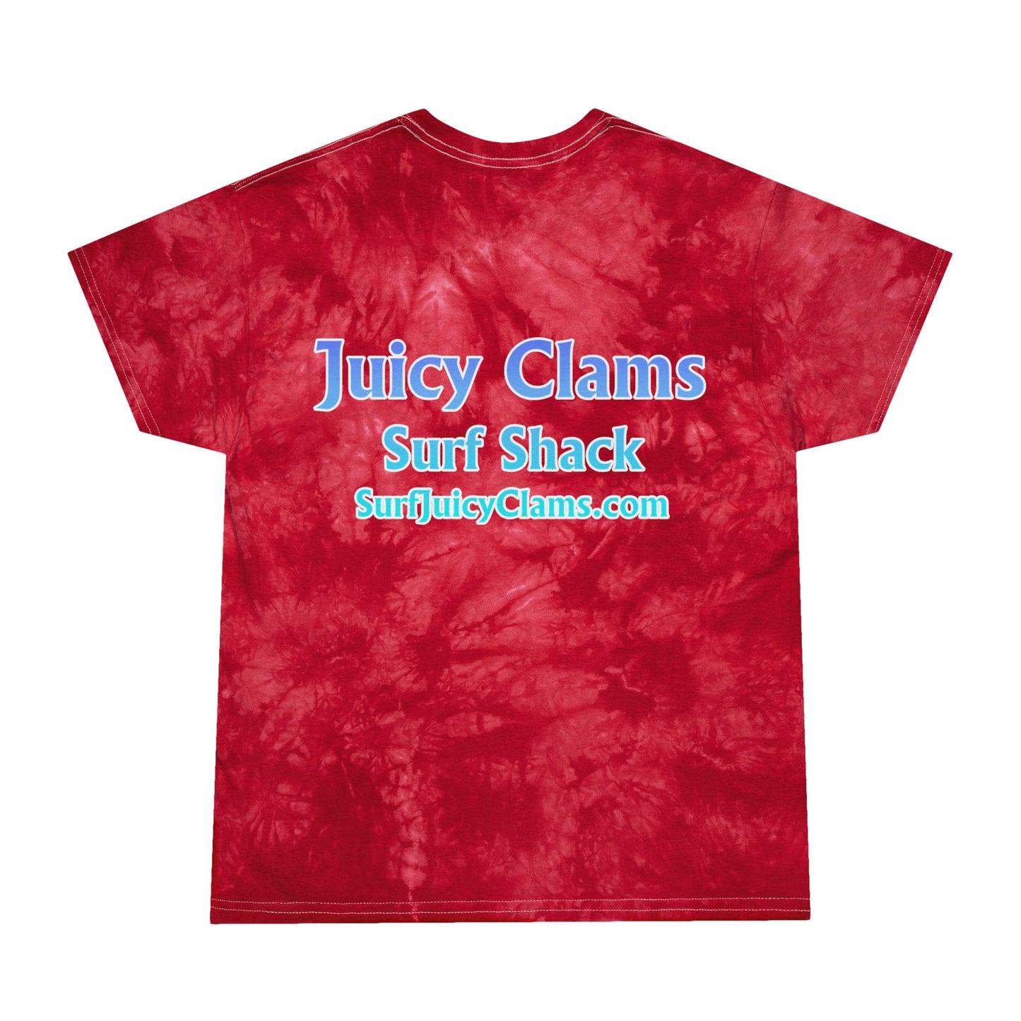Juicy Clams Unisex Logo Crystal Tie-Dye T-Shirt (A201)