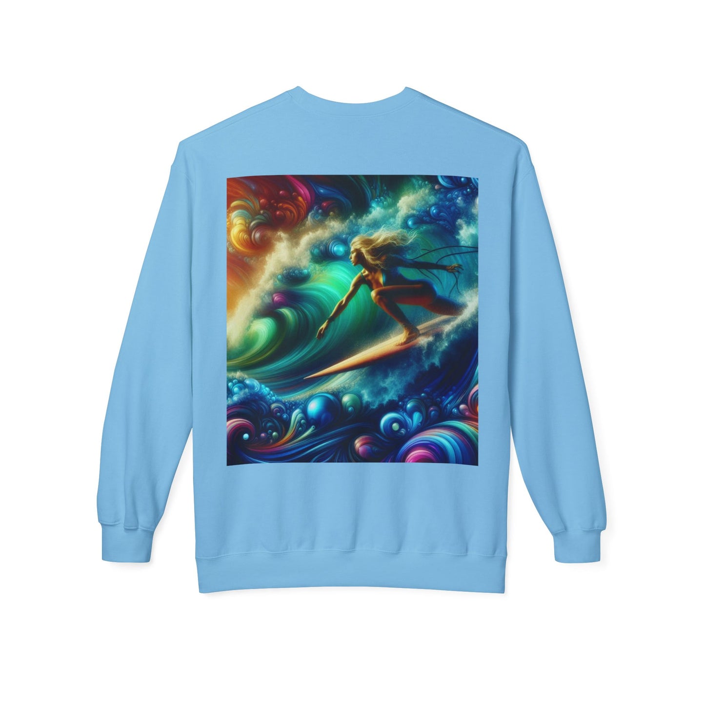 Juicy Clams Unisex Midweight Fleece Crewneck Sweatshirt (D010)