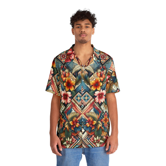 Juicy Clams Men's Hawaiian Shirt (1148)