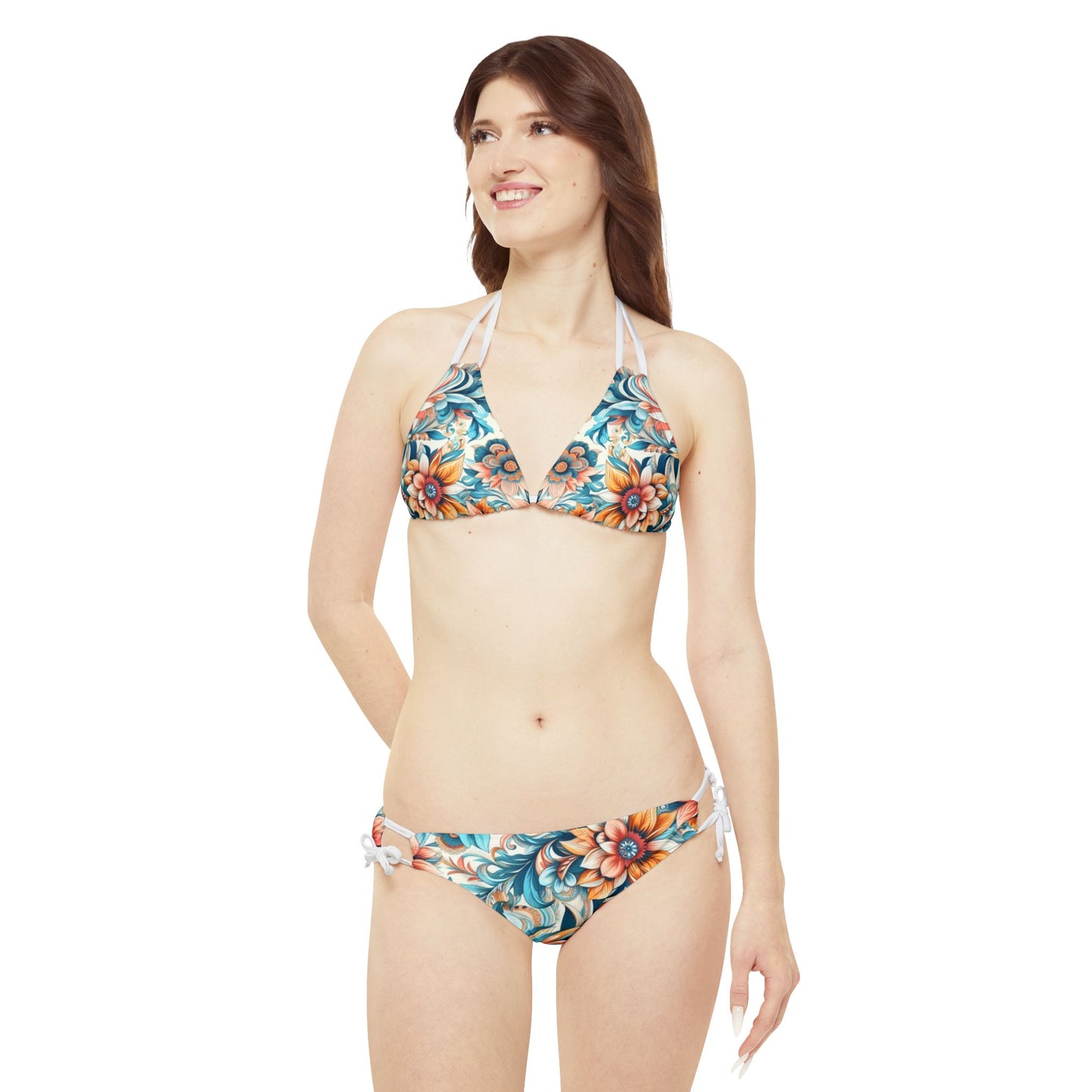 Juicy Clams Double Strap Bikini Set (1106)