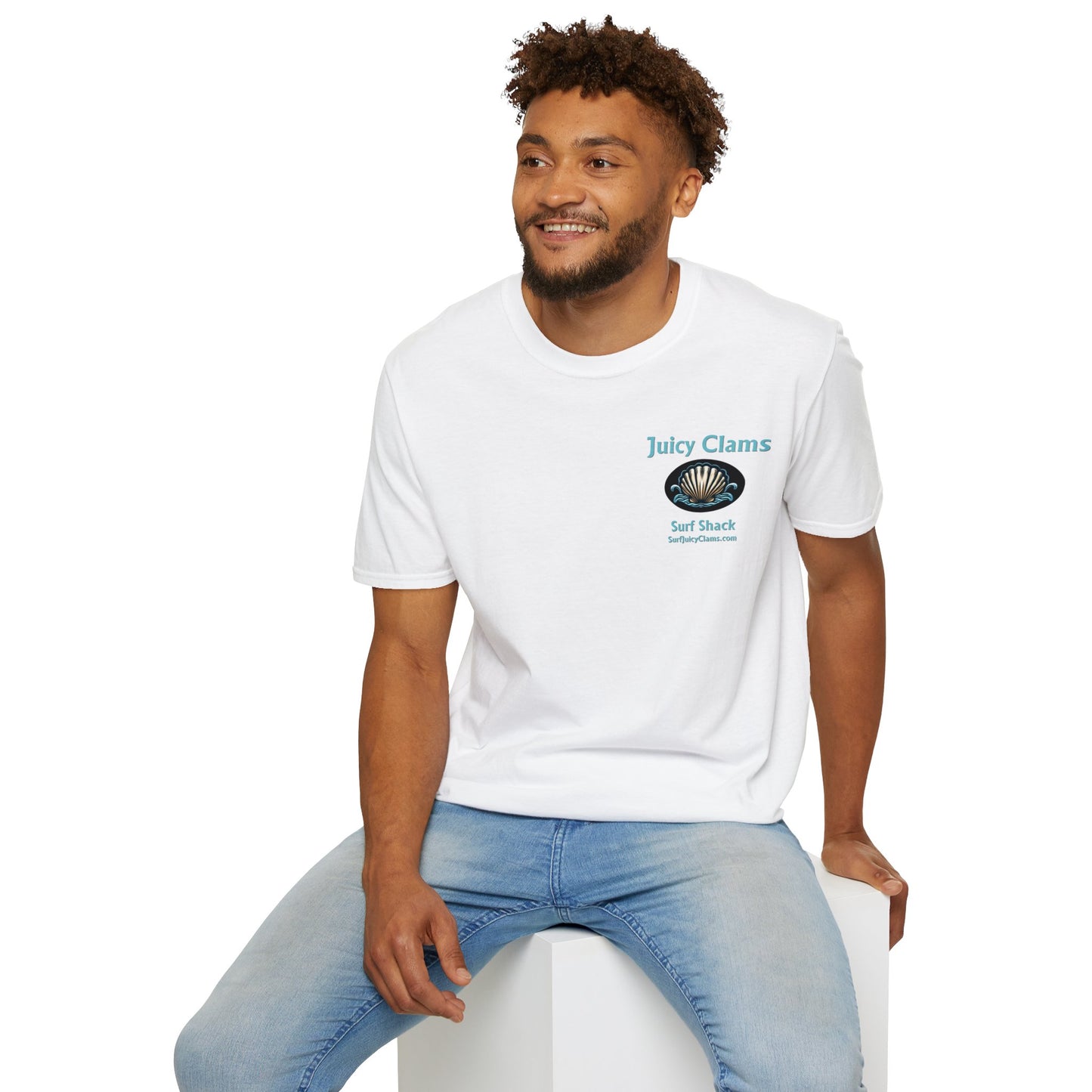 Juicy Clams Unisex Logo T-Shirt (L003)