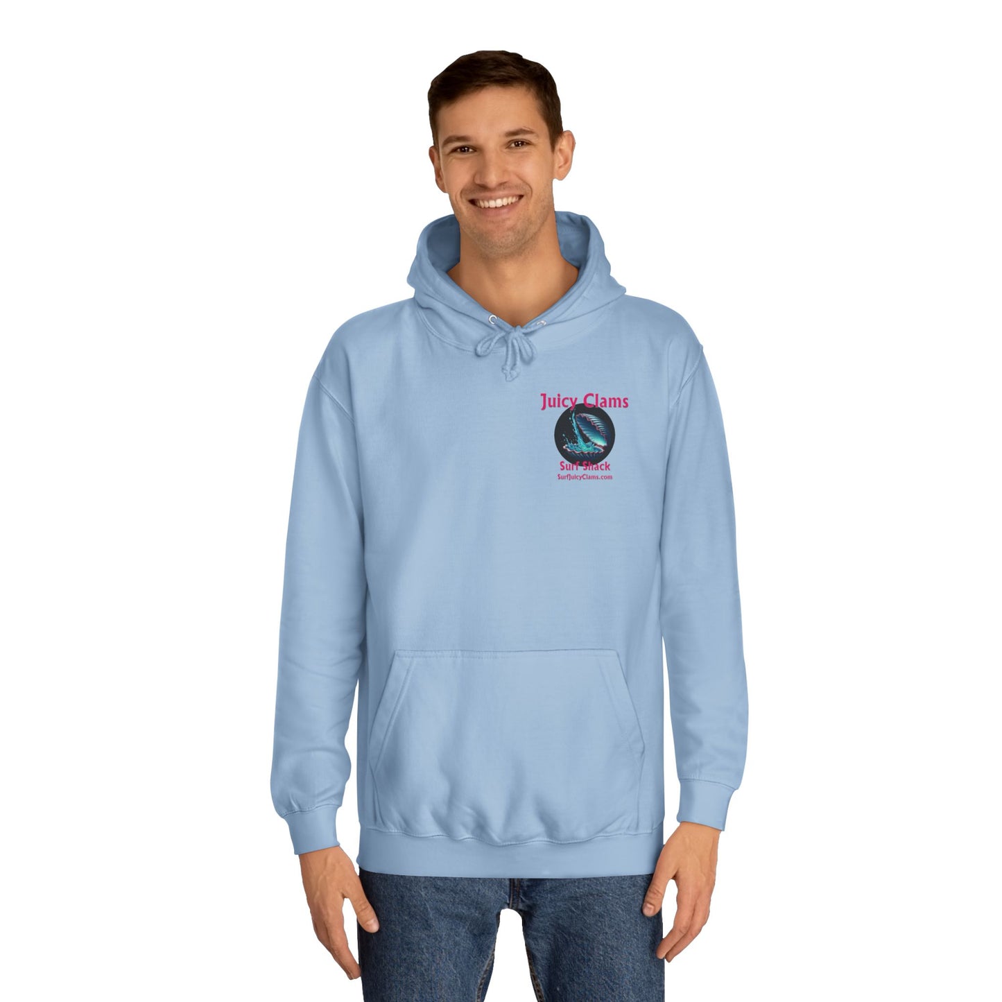 Juicy Clams Unisex College Hoodie (L010)