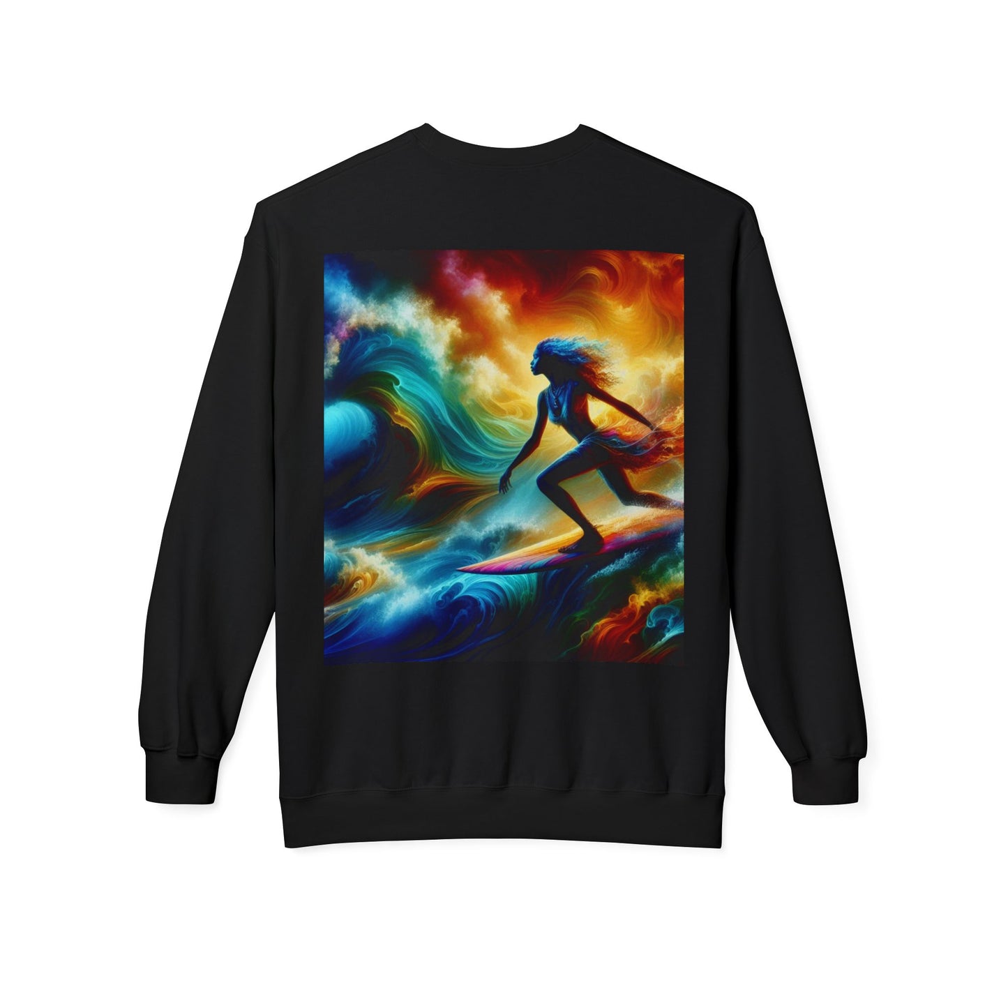 Juicy Clams Unisex Midweight Fleece Crewneck Sweatshirt (D018)