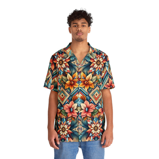 Juicy Clams Men's Hawaiian Shirt (1146)