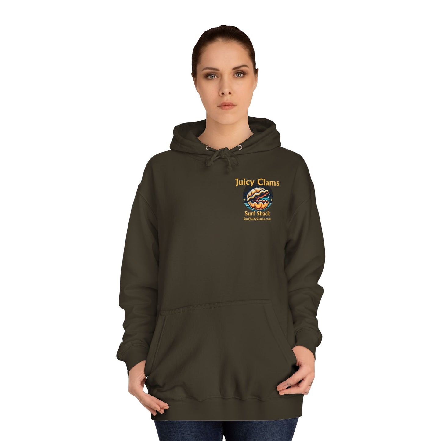 Juicy Clams Unisex College Hoodie (L008)