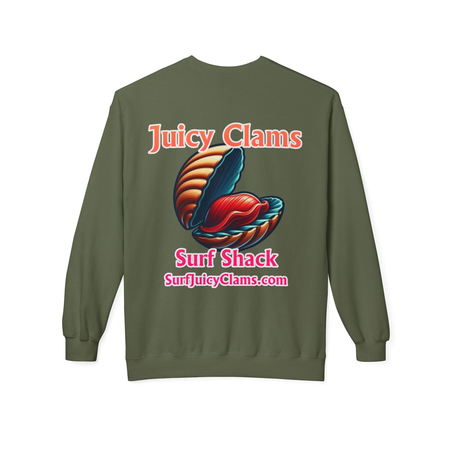 Juicy Clams Unisex Midweight Sweatshirt (A024)
