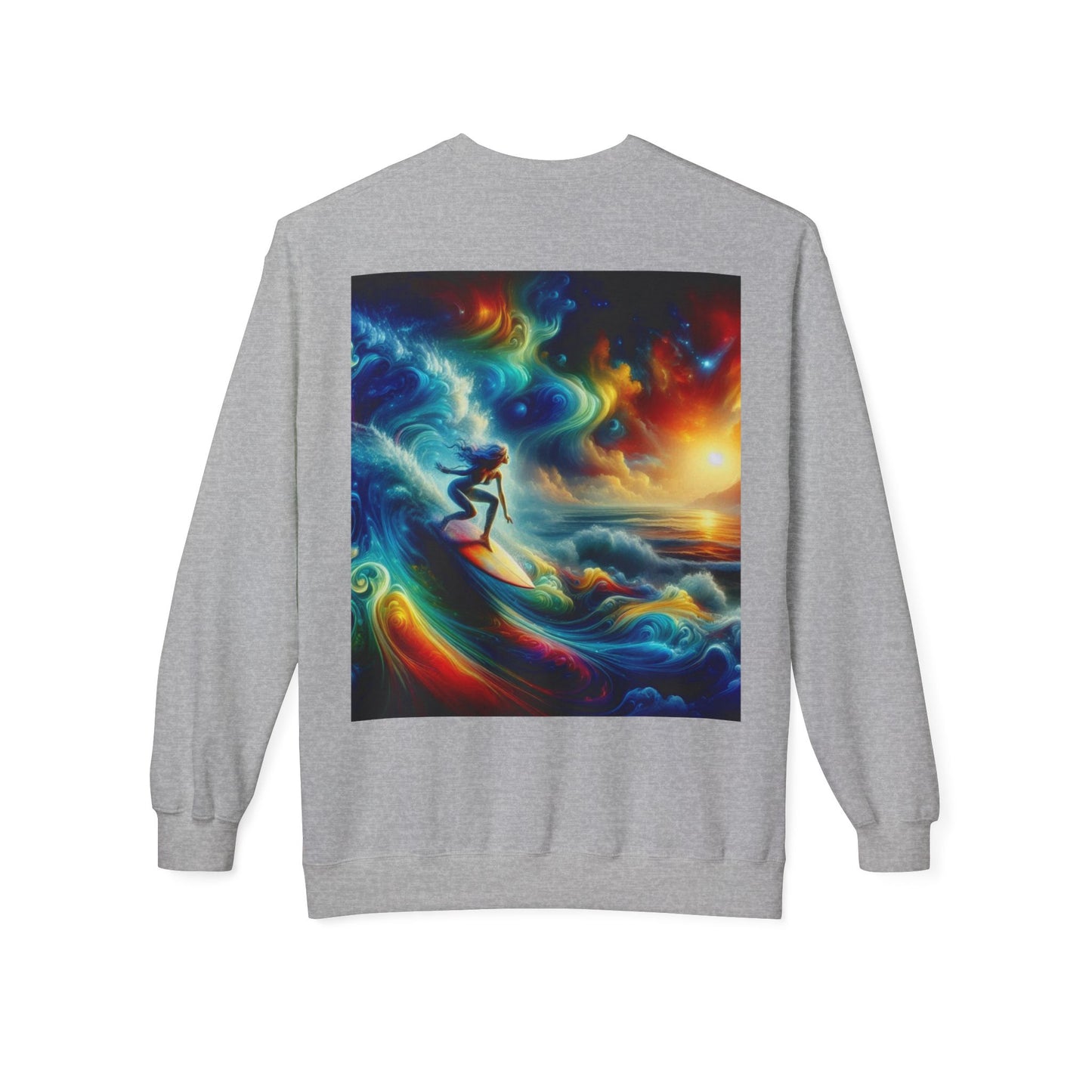 Juicy Clams Unisex Midweight Fleece Crewneck Sweatshirt (D035)