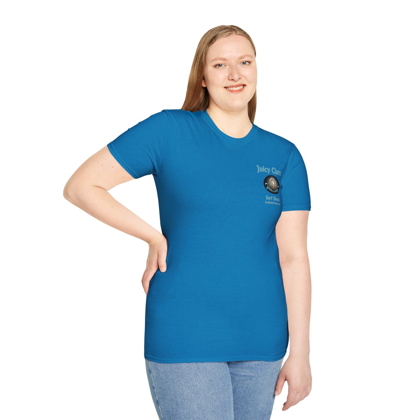 Juicy Clams Unisex Logo T-Shirt (L003)