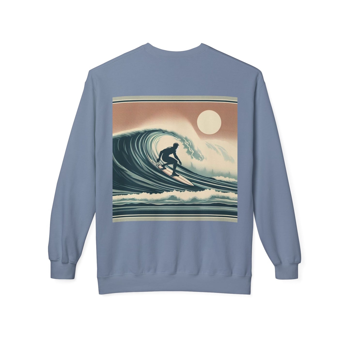 Juicy Clams Unisex Midweight Fleece Crewneck Sweatshirt (V041)