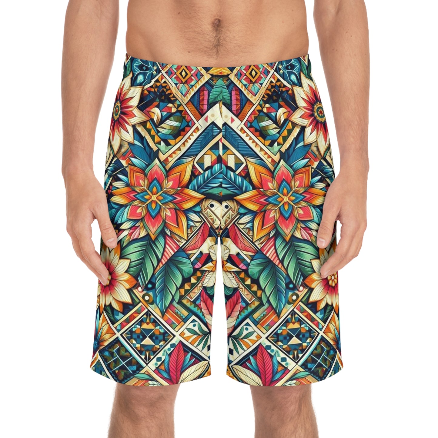 Juicy Clams Men's Board Shorts (1018)