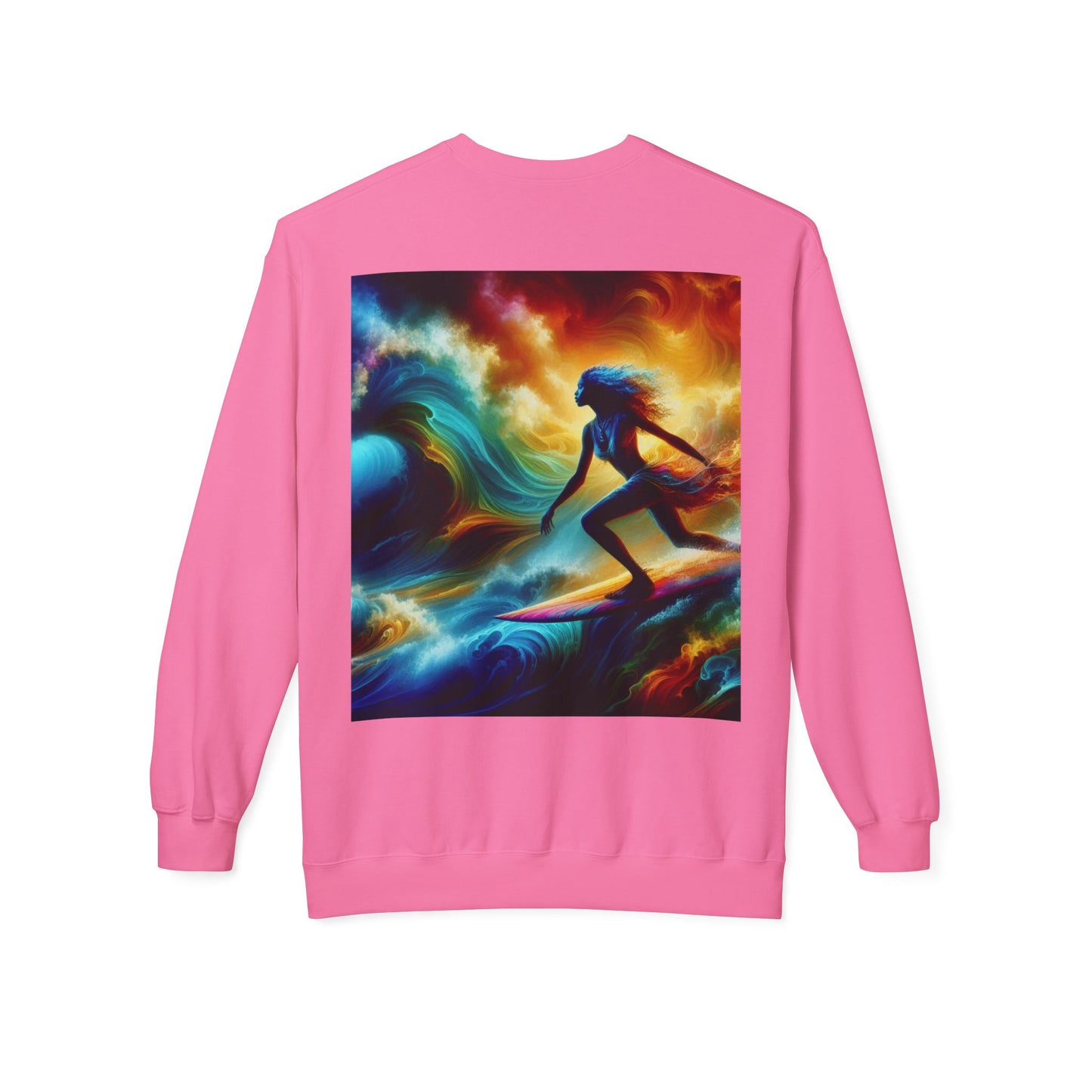 Juicy Clams Unisex Midweight Fleece Crewneck Sweatshirt (D018)