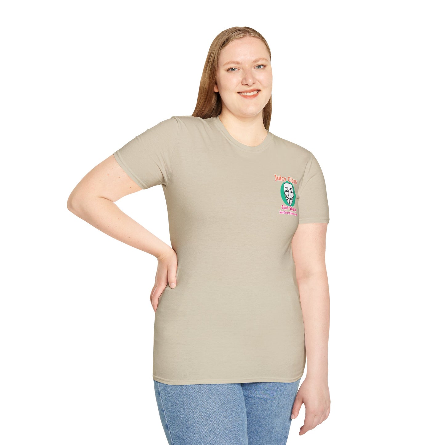 Juicy Clams Unisex Logo T-Shirt (L030)