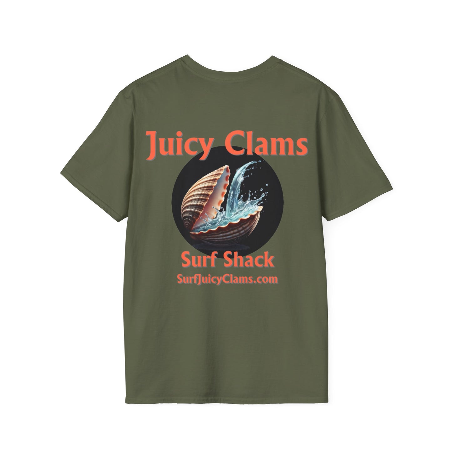 Juicy Clams Unisex Logo T-Shirt (L007)