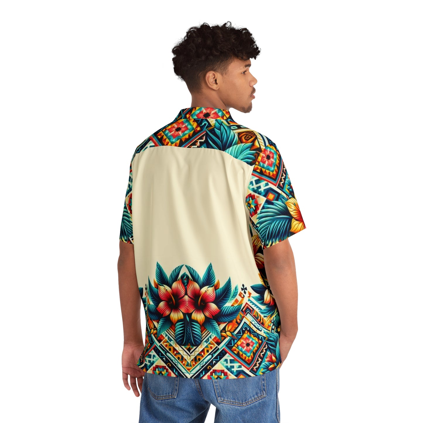 Juicy Clams Men's Hawaiian Shirt (H007)