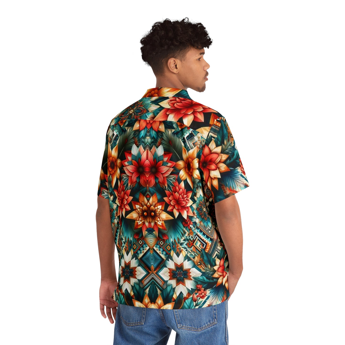 Juicy Clams Men's Hawaiian Shirt (H051)