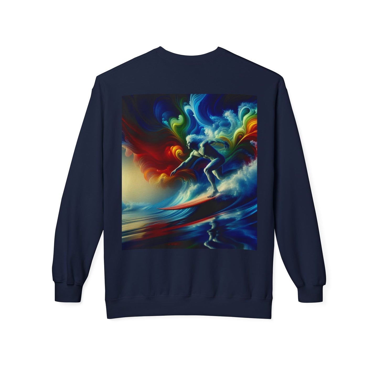 Juicy Clams Unisex Midweight Fleece Crewneck Sweatshirt (D041)