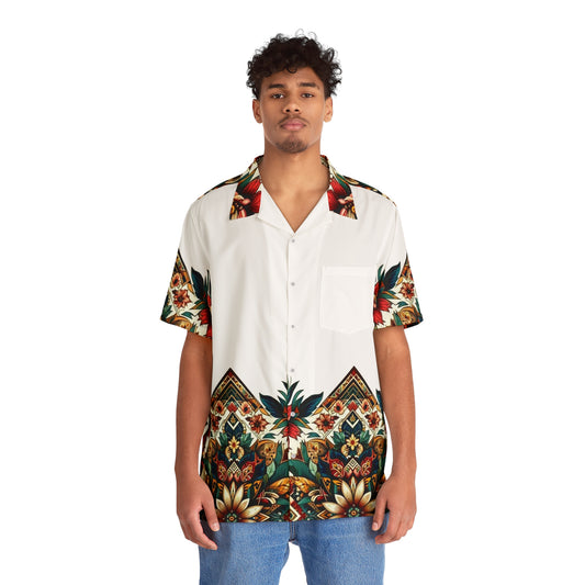 Juicy Clams Men's Hawaiian Shirt (1157)