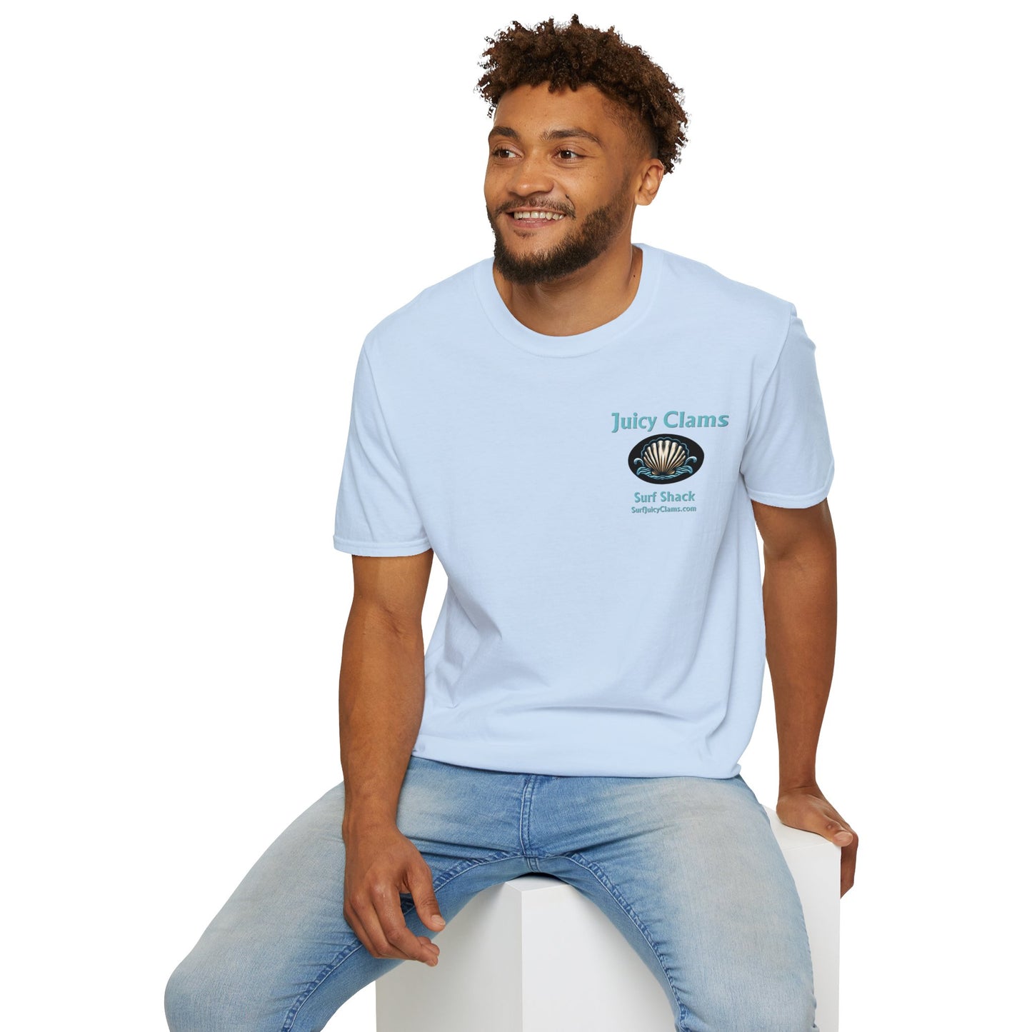 Juicy Clams Unisex Logo T-Shirt (L003)