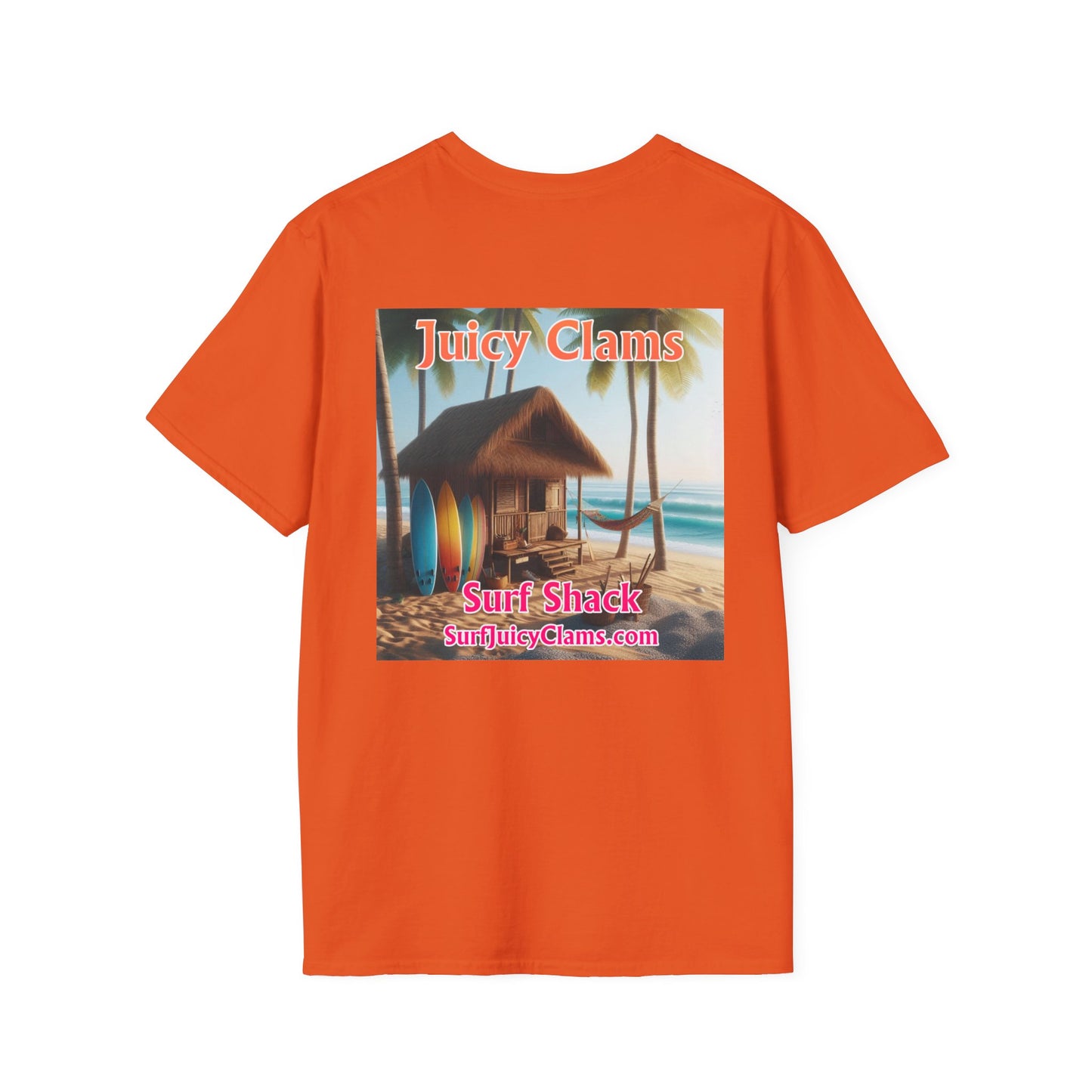 Juicy Clams Unisex Logo T-Shirt (S004)