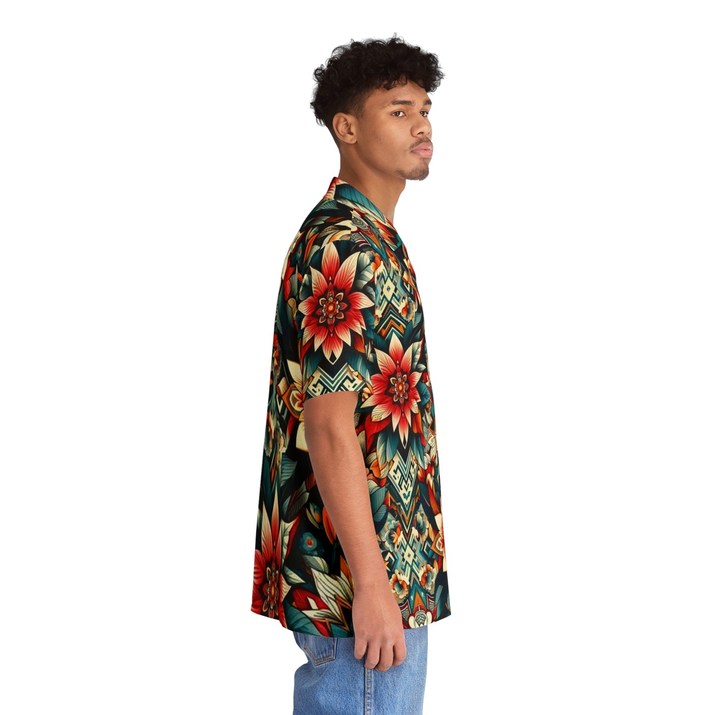 Juicy Clams Men's Hawaiian Shirt (1024)
