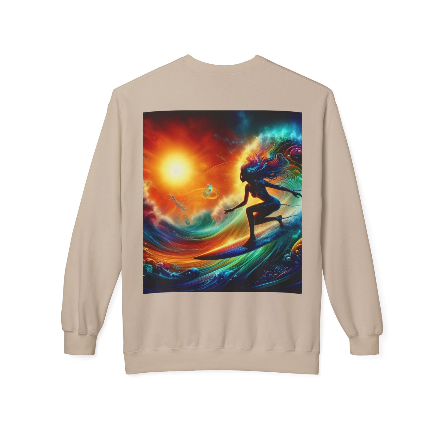 Juicy Clams Unisex Midweight Fleece Crewneck Sweatshirt (D033)