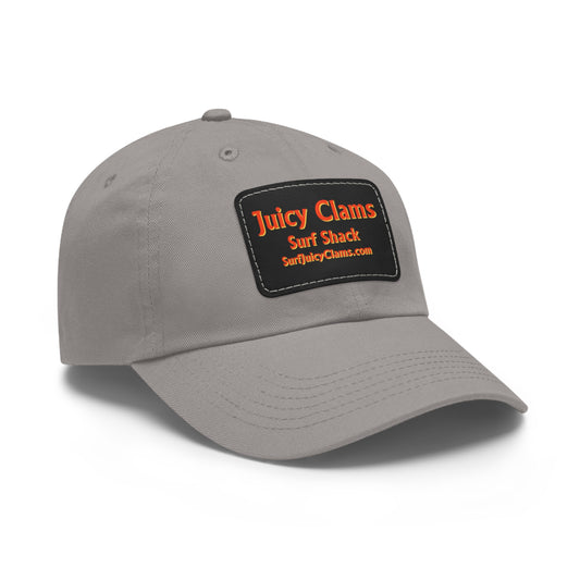 Juicy Clams Ball Cap with Black Patch