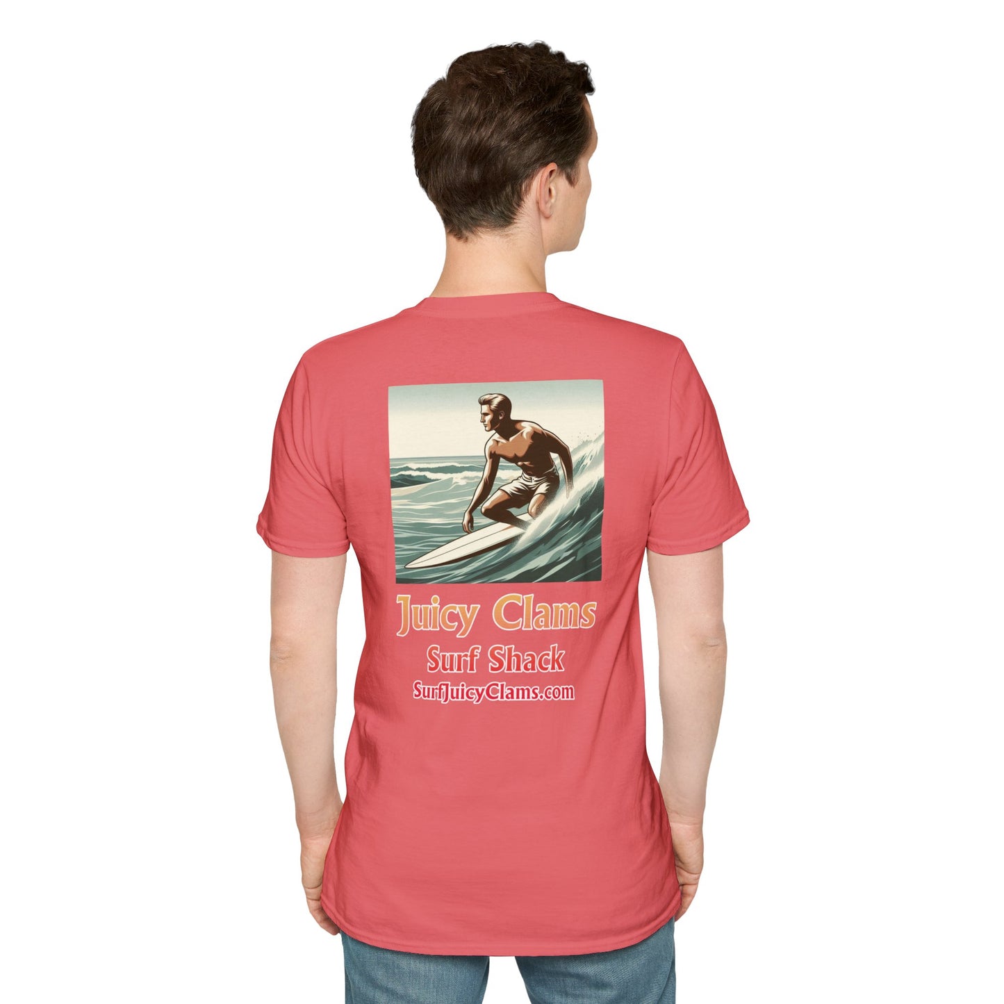 Juicy Clams Vintage Unisex T-Shirt (V044)