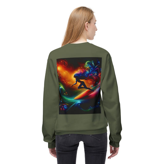 Juicy Clams Unisex Midweight Fleece Crewneck Sweatshirt (D011)