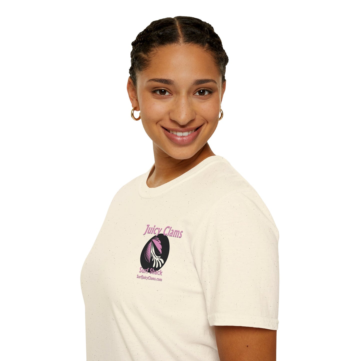 Juicy Clams Unisex Logo T-Shirt (L001)