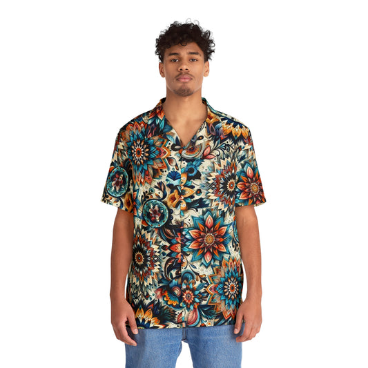 Juicy Clams Men's Hawaiian Shirt (1061)