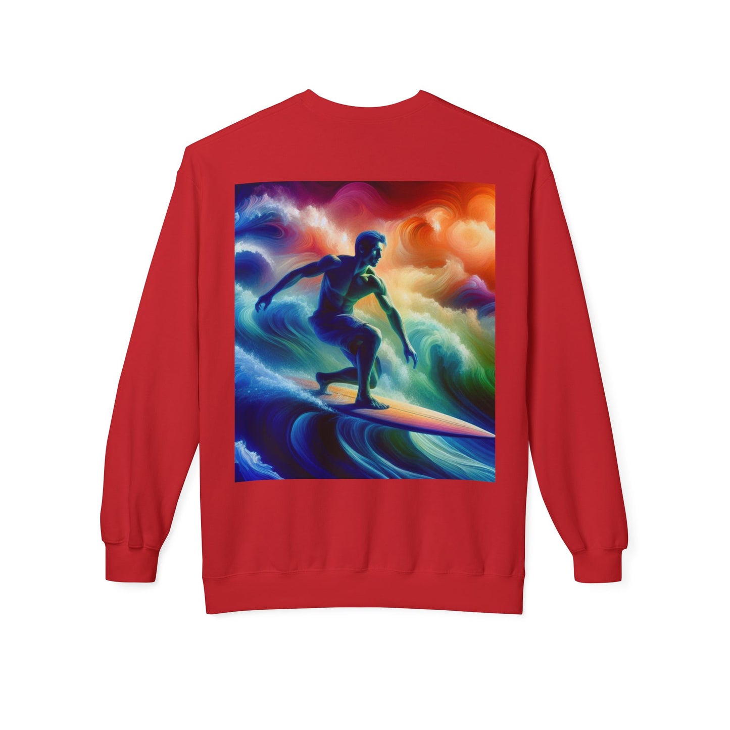 Juicy Clams Unisex Midweight Fleece Crewneck Sweatshirt (D015)