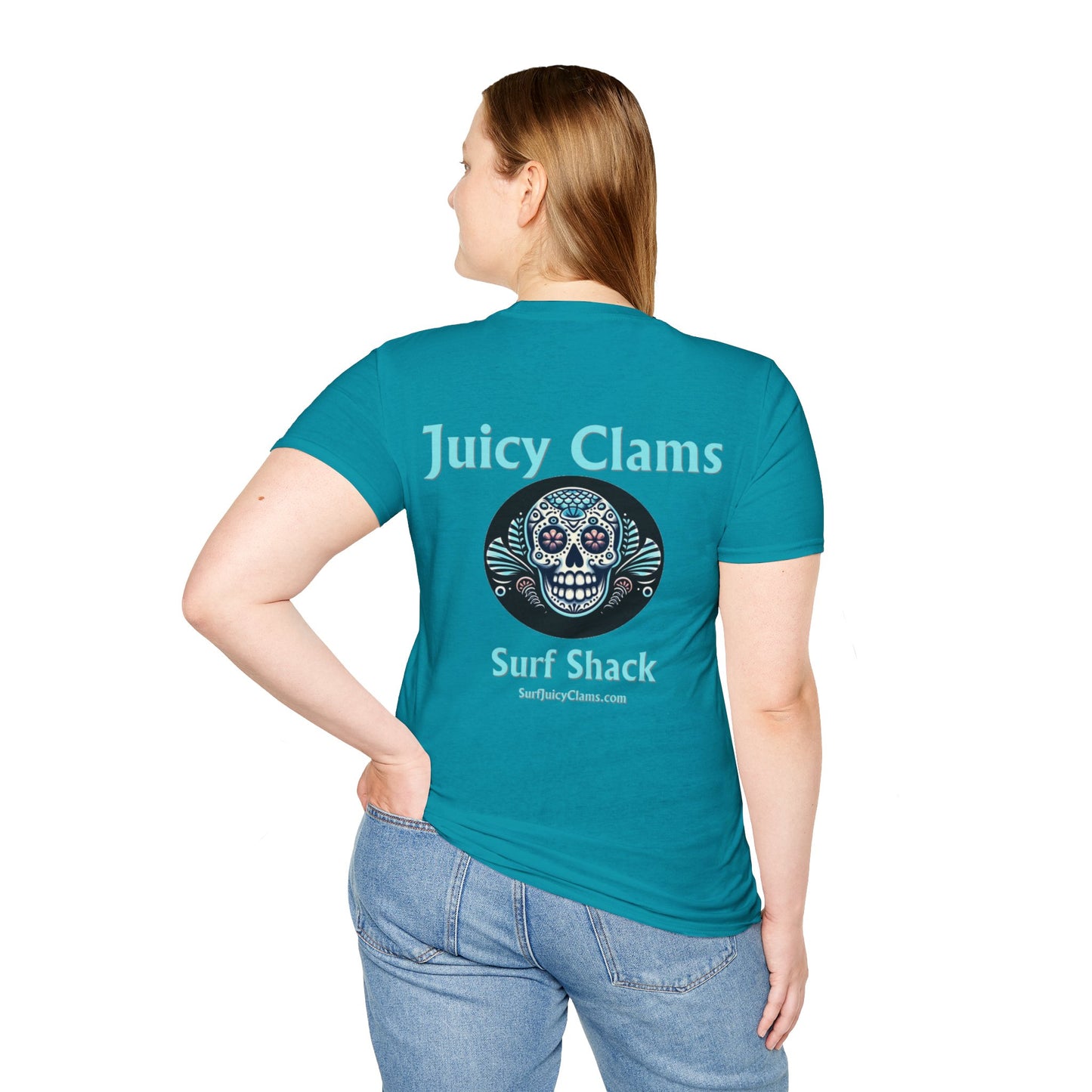 Juicy Clams Unisex Logo T-Shirt (L006)