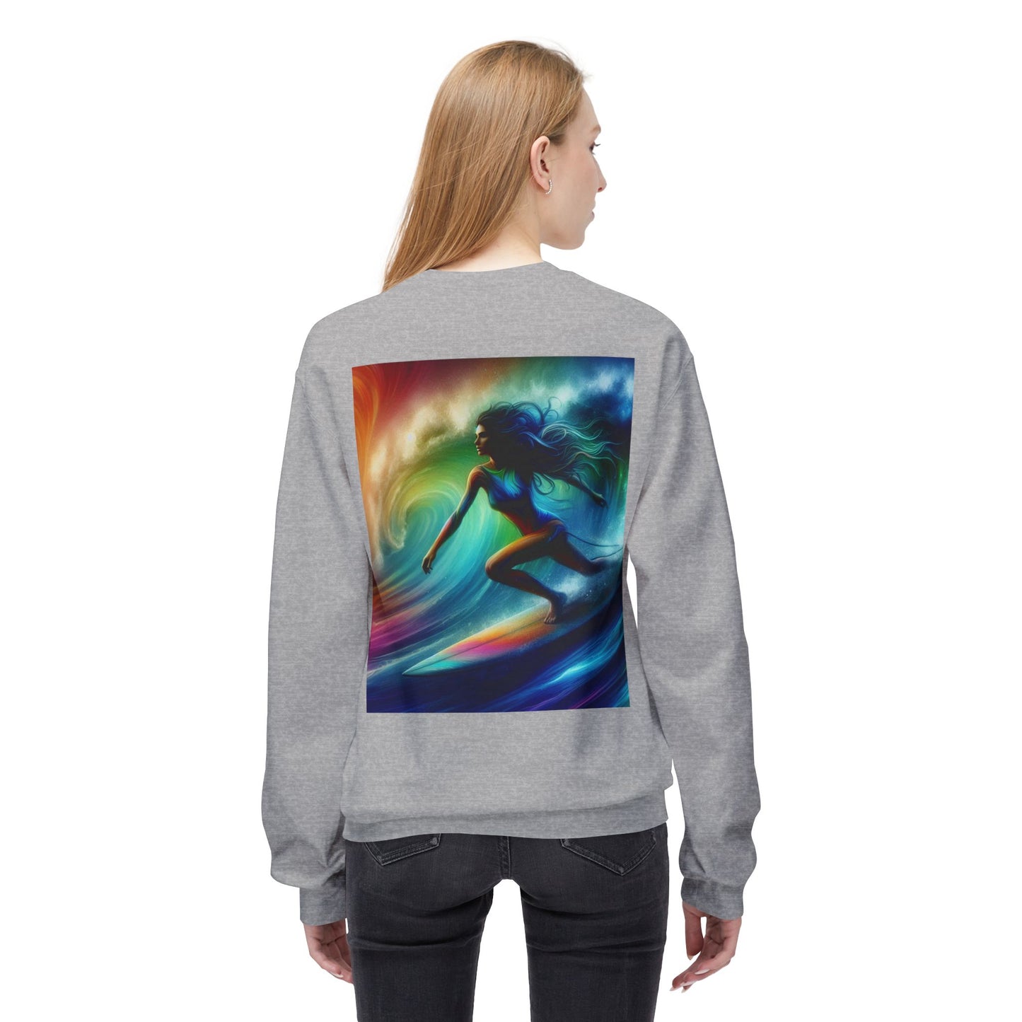 Juicy Clams Unisex Midweight Fleece Crewneck Sweatshirt (D036)