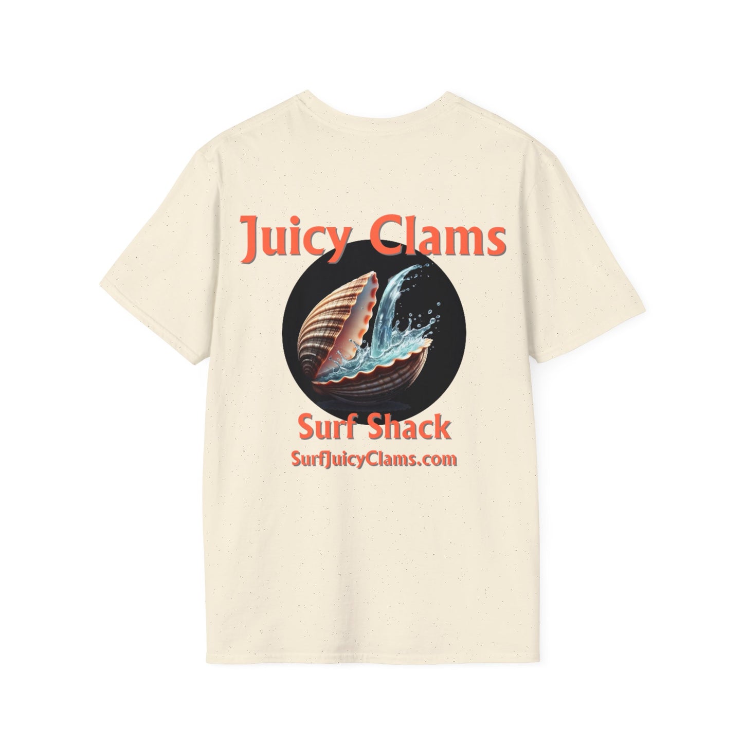 Juicy Clams Unisex Logo T-Shirt (L007)