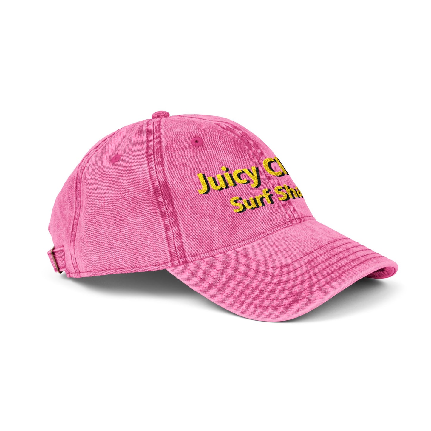 Juicy Clams Embroidered Vintage Cap (E007)