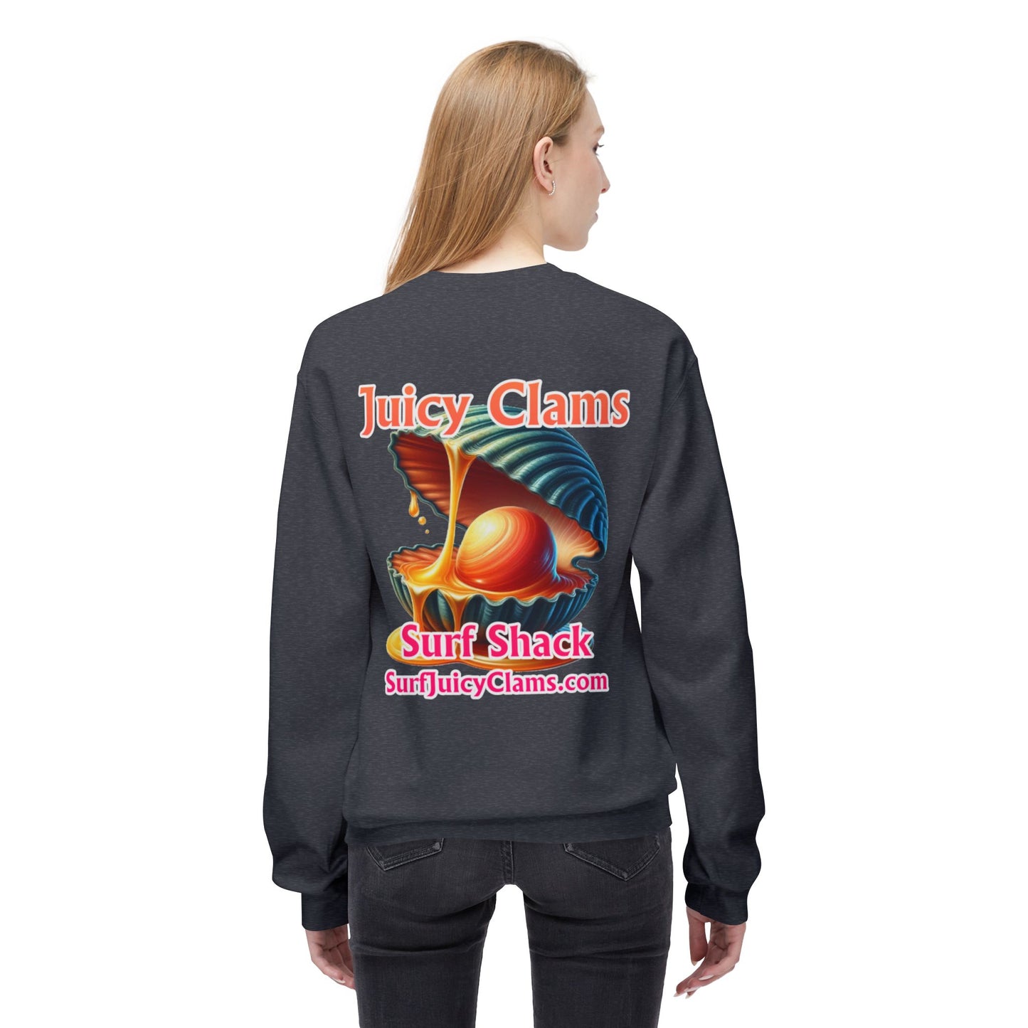 Juicy Clams Unisex Midweight Sweatshirt (L027)