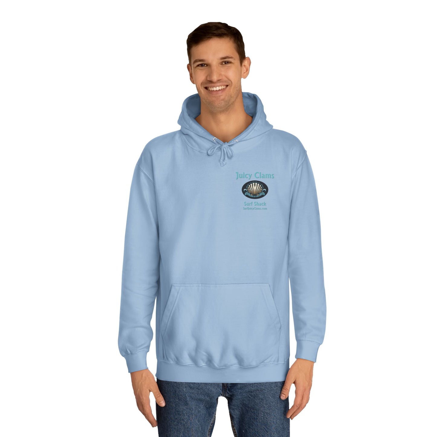 Juicy Clams Unisex College Hoodie (L003)