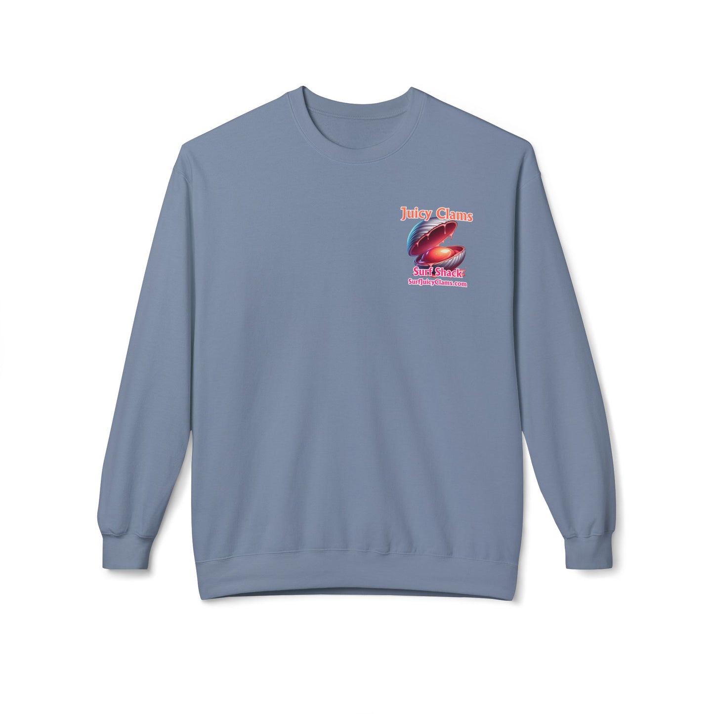 Juicy Clams Unisex Midweight Sweatshirt (A023)