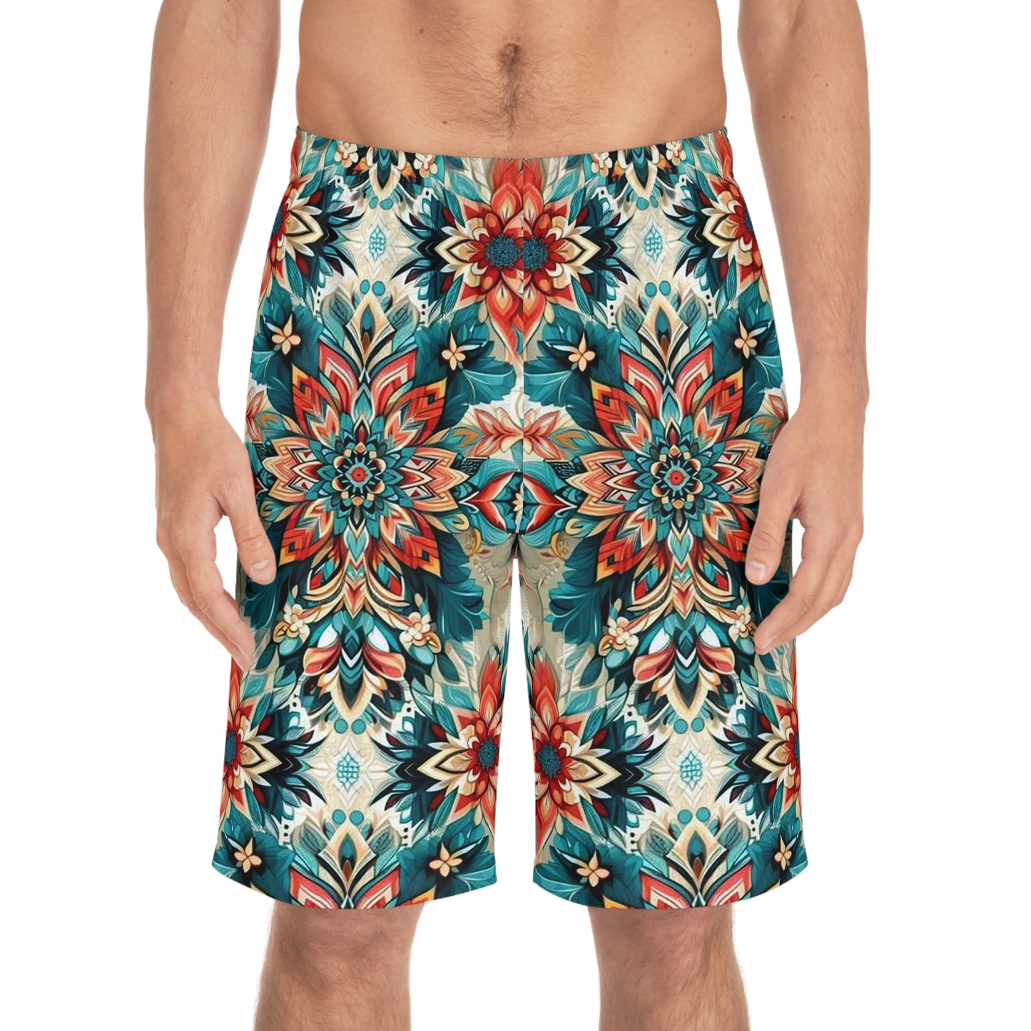 Juicy Clams Men's Board Shorts (H042)