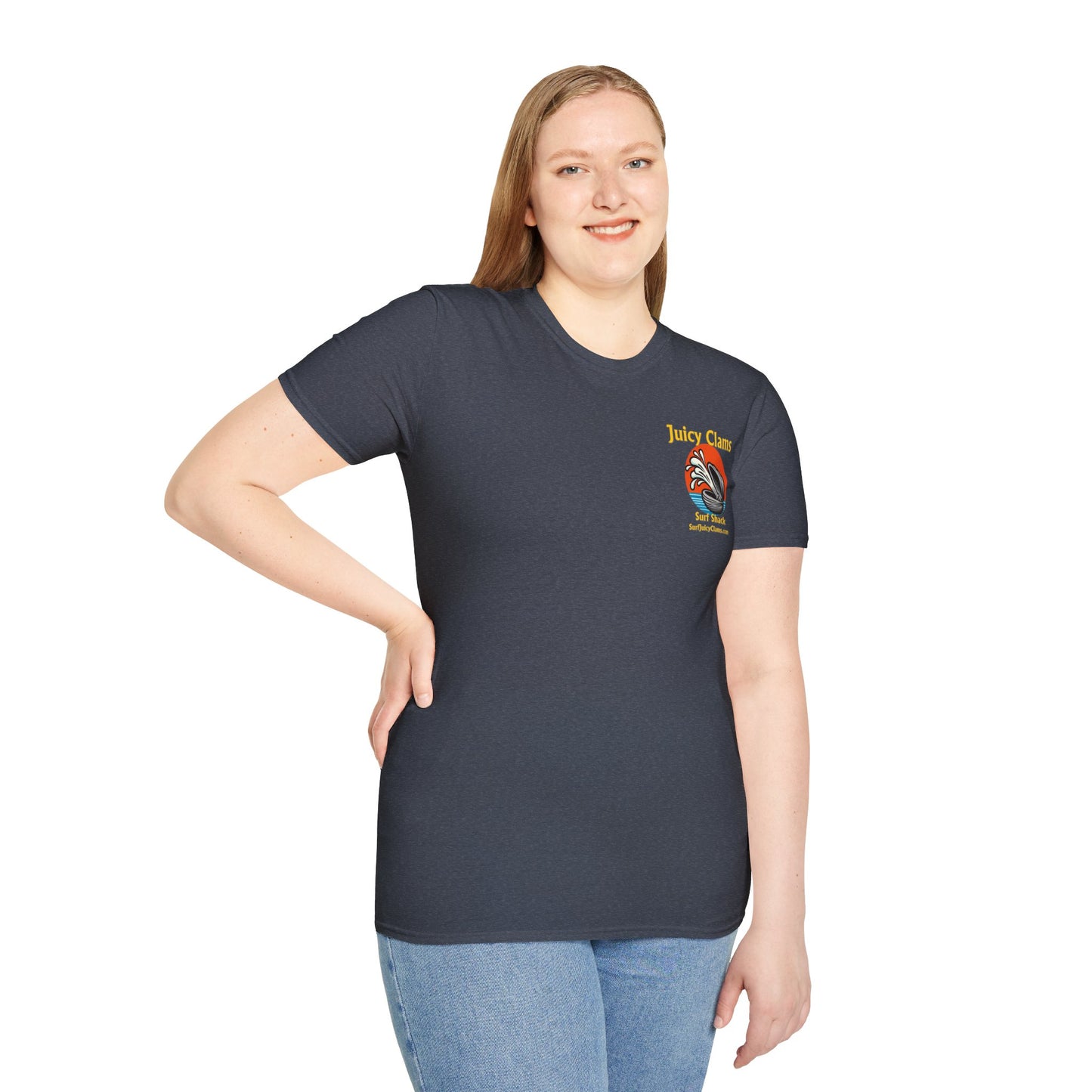 Juicy Clams Unisex Logo T-Shirt (L005)