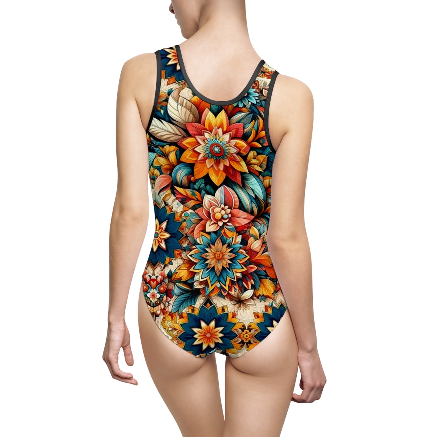 Juicy Clams Classic One-Piece Swimsuit (H044)