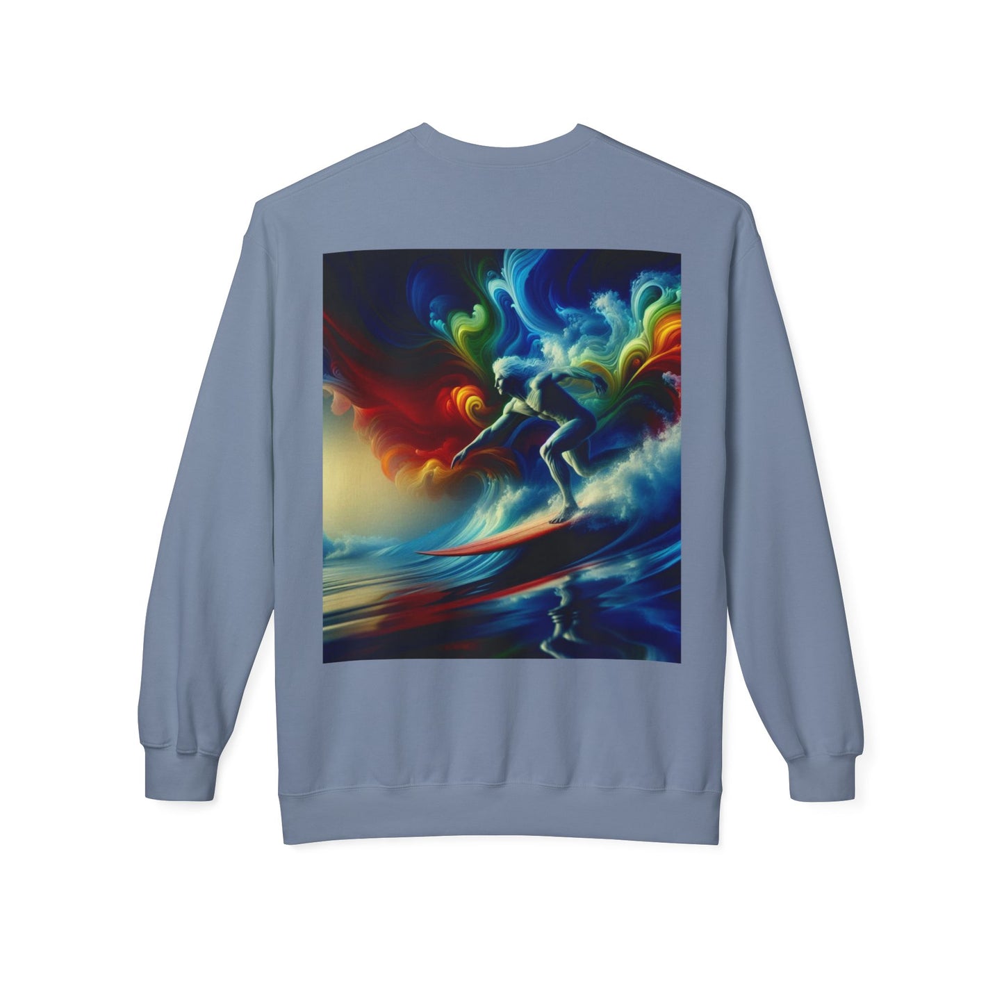 Juicy Clams Unisex Midweight Fleece Crewneck Sweatshirt (D041)